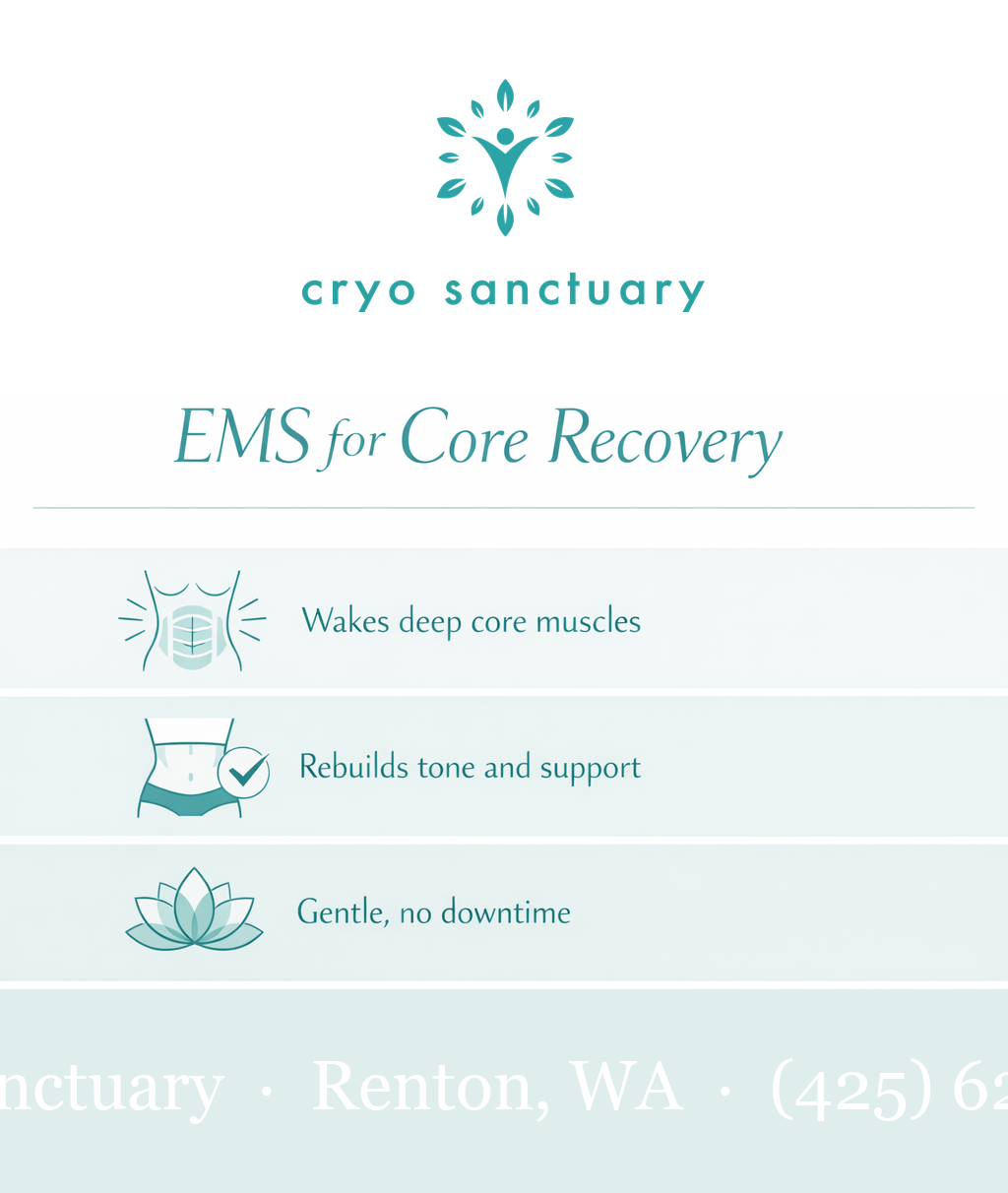 emsculpt-and-diastasis-recti-can-it-help-core-recovery-graphic-v2 - Cryo Sanctuary - Cryo Sanctuary